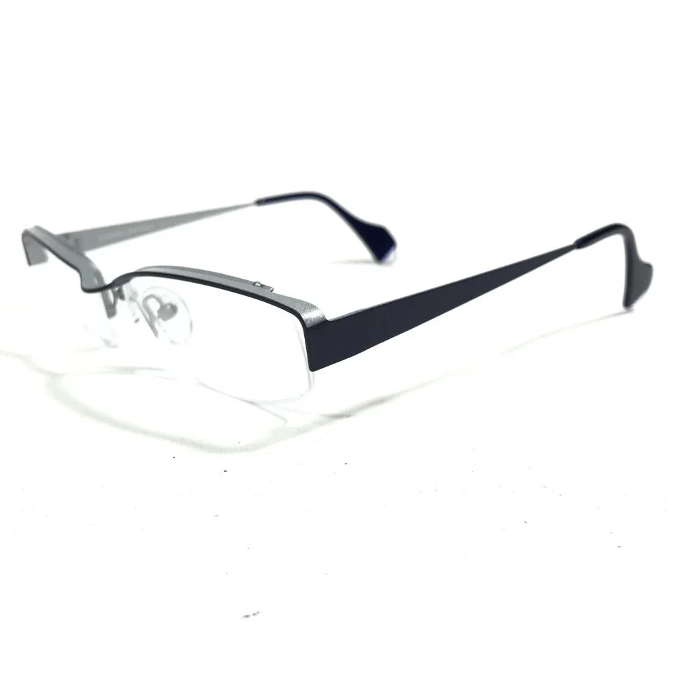Iyoko-Inyake Eyeglasses Frames IY574 Col.195 Grey Purple Rectangular 51-19-140